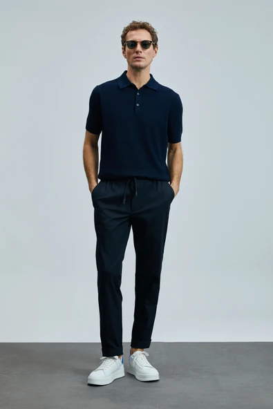 Lufian 111090114 Edwın Erkek Modal Karışımlı Kazak T- Shirt Erkek Tişort - Resim 8