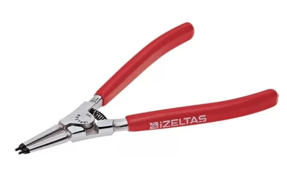 İzeltaş 180 mm Yaylı Düz Dış Segman Pensi - İzeltaş 3301120180 ürün görseli