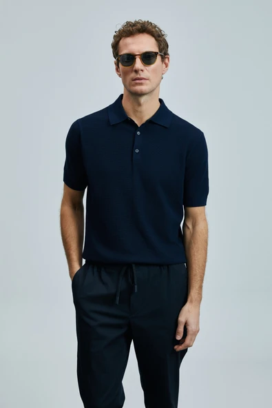 Lufian 111090114 Edwın Erkek Modal Karışımlı Kazak T- Shirt Erkek Tişort - Resim 10