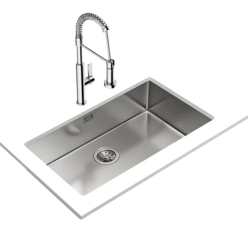 Teka Be Linea 71.40 RS15 Tek Hazneli Paslanmaz Çelik Eviye - 5