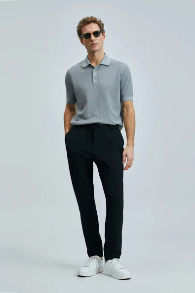 Lufian 111090114 Edwın Erkek Modal Karışımlı Kazak T- Shirt Erkek Tişort - Resim 3