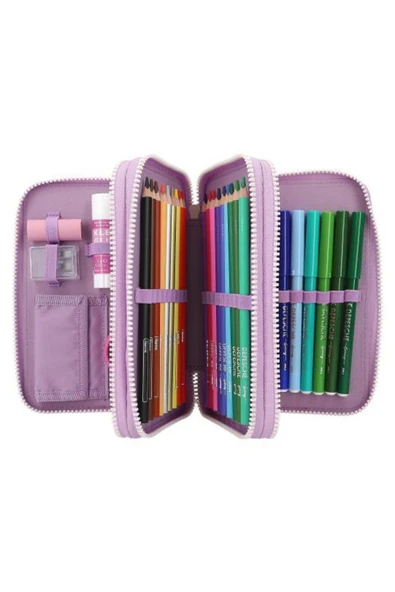 Üçlü Kalem Kutusu Led Köpekler Ruh Hali - Resim 5