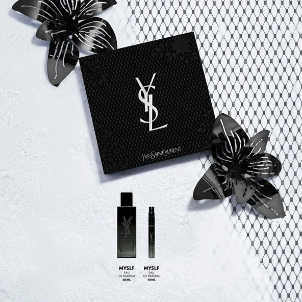 Yves Saint Laurent Myslf EDP 60 ml + EDP 10 ml Erkek Parfüm Seti - 2