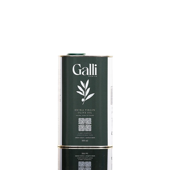 Galli Premium Soğuk Sıkım Natürel Sızma Zeytinyağı 500 ml - Erken Hasat