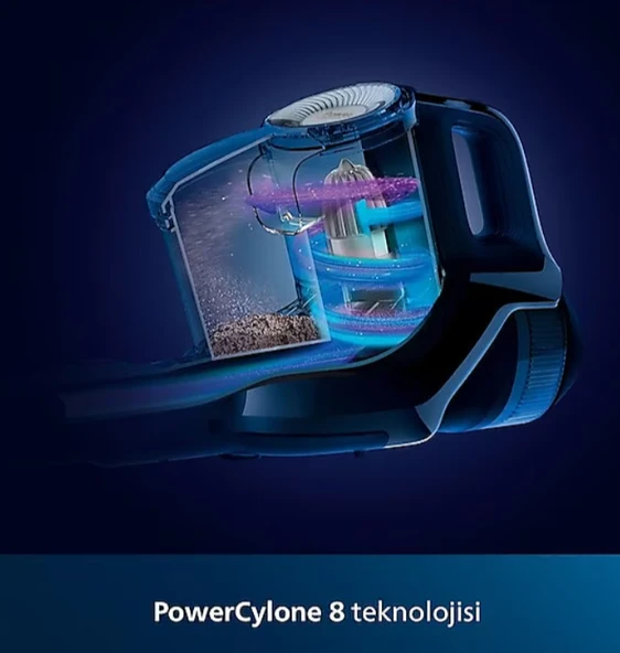 Philips SpeedPro Max XC7040/01 Şarjlı Dikey Süpürge - 2