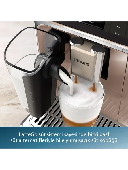 Philips 5500 Serisi LatteGo EP5543/80 Tam Otomatik Espresso Makinesi - 3