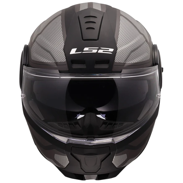  LS2 Scope Axıs Mat Siyah-Tıtanium Kask M Beden - 6