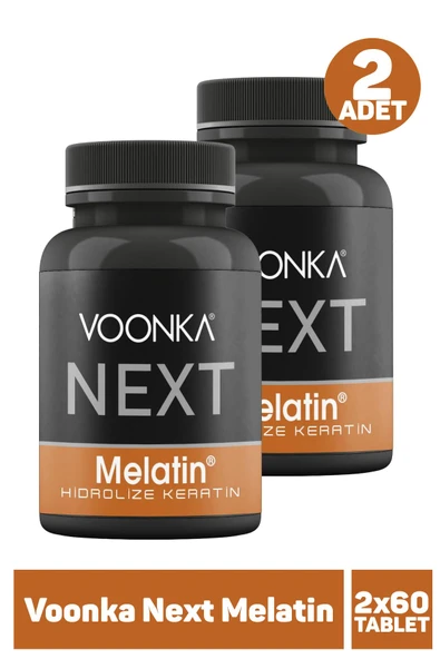 Voonka Next Melatine 60 Kapsül 2 Adet ürün görseli 1