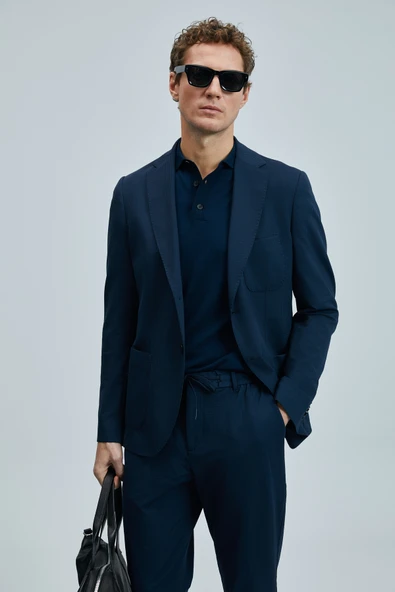 Lufian 111190338 Hunter Smart Erkek Chino Pantolon Slim Fit Erkek Pantolon - Resim 3