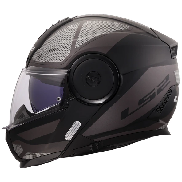  LS2 Scope Axıs Mat Siyah-Tıtanium Kask M Beden - 2