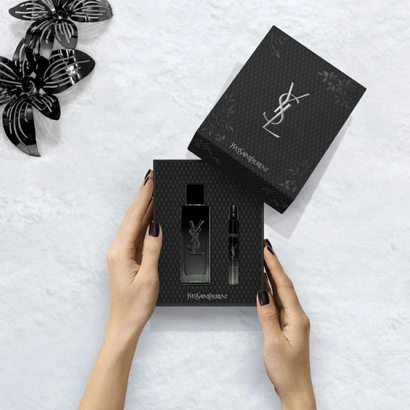 Yves Saint Laurent Myslf EDP 60 ml + EDP 10 ml Erkek Parfüm Seti - 3