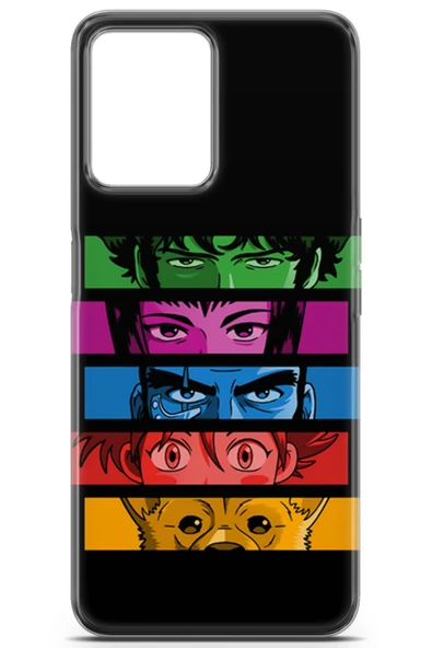 Uvilda Realme C35 Uyumlu Anime 34 Baskılı Telefon Kabı Cowboy Bebop - 2