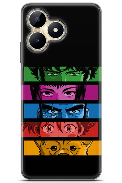 Uvilda Realme C53 Uyumlu Anime 34 Telefon Kabı Cowboy Bebop