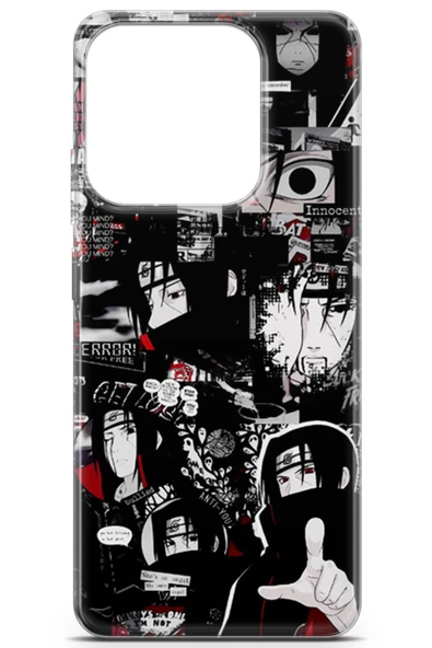 Uvilda Realme C61 Uyumlu Anime 29 Telefon Kabı Itachi Uchiha - 2