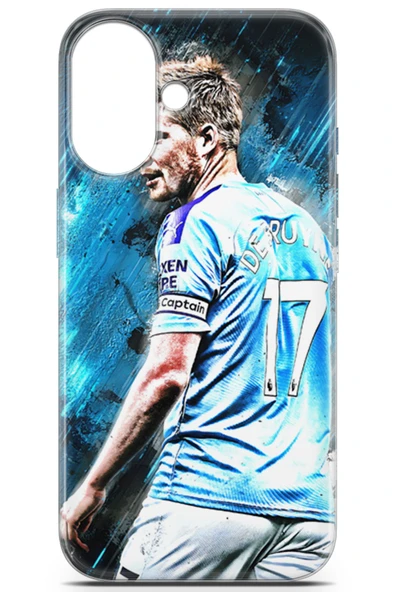 Uvilda Apple iPhone 16 Uyumlu Futbol 8 Lüks Kevin De Bruyne - 2