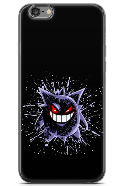Uvilda Apple iPhone 6 6s Uyumlu Pokemon 39 Hd Koruma Pokemongo Gengar - 1