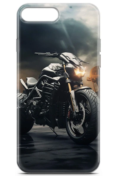 Uvilda Apple iPhone 7 Plus Uyumlu Otomoto 2 Fit Baskılı Spor Motor - 2
