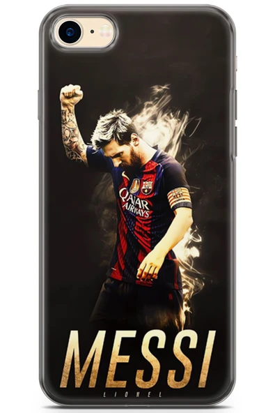 Uvilda Apple iPhone 7 Uyumlu Futbol 2 4k Kapak Lionel Messi