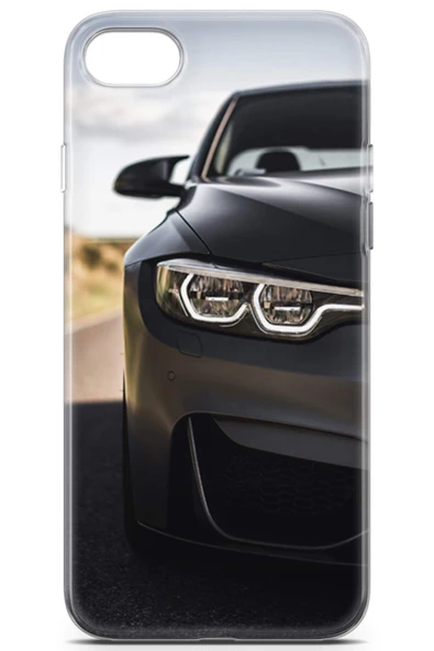 Uvilda Apple iPhone Se 2020 Uyumlu Otomoto 29 Baskılı Telefon Kabı Bmw Led Far - 2