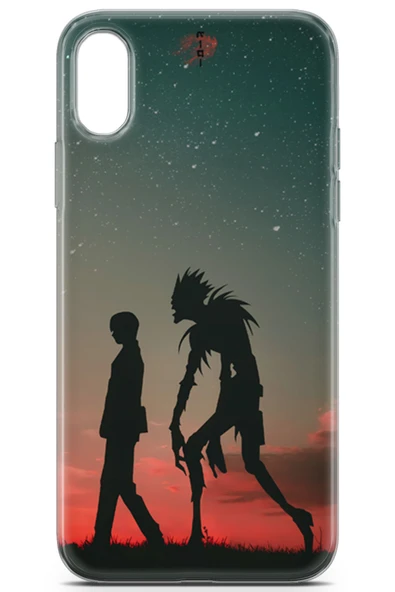 Uvilda Apple iPhone X Uyumlu Manga 15 Tpu Death Note Gece - 2