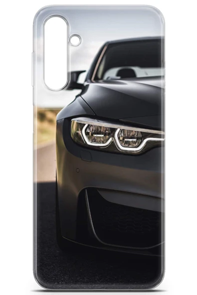 Uvilda Samsung Galaxy M14 Uyumlu Otomoto 29 Baskılı Telefon Kabı Bmw Led Far - 2