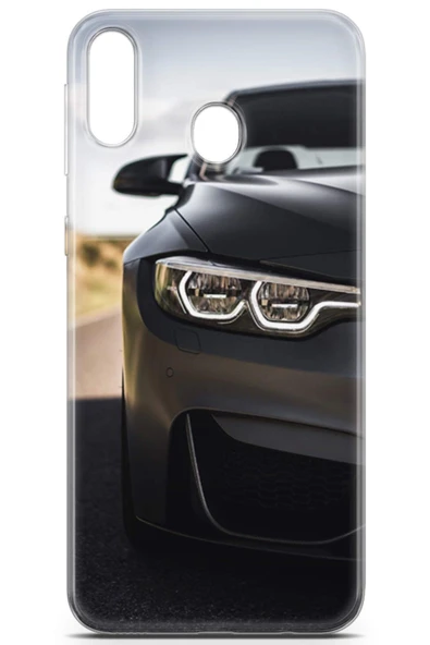 Uvilda Samsung Galaxy M20 Uyumlu Otomoto 29 Tpu Silikon Bmw Led Far - 2