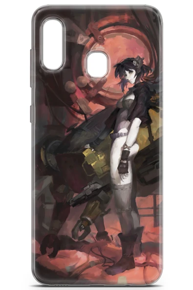Uvilda Samsung Galaxy A20 Uyumlu Manga 39 Telefon Kılıfı Kusanagi Motoko Ghost - 2