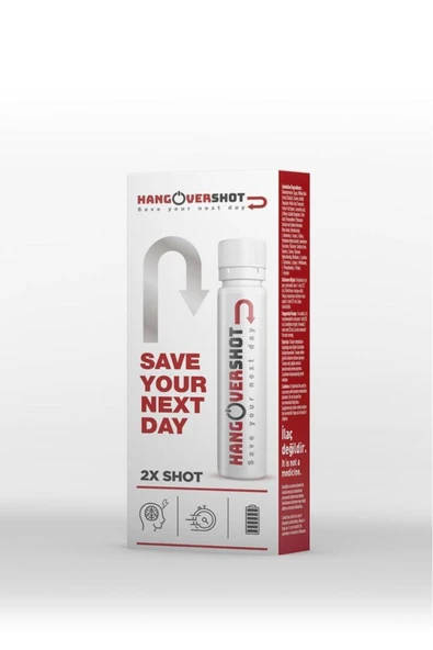 Hangovershot Save Your Next Day 25 ml x 2 Shot - 3