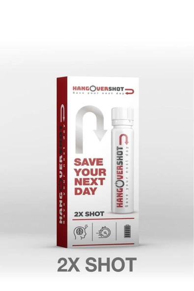 Hangovershot Save Your Next Day 25 ml x 2 Shot - 2