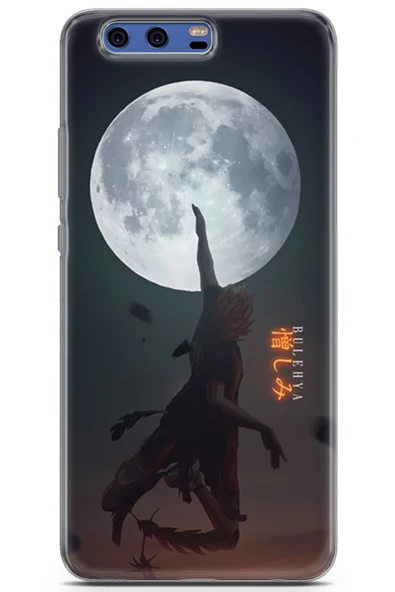 Uvilda Huawei P10 Plus Uyumlu Anime 25 Baskılı Telefon Kabı Hinata Shoyo