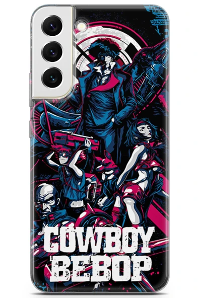 Uvilda Samsung Galaxy S22 Plus Uyumlu Manga 18 Baskılı Telefon Kabı Cowboy Bebop