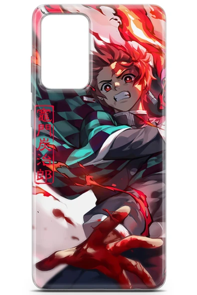 Uvilda Samsung Galaxy A52s Uyumlu Anime 19 Telefon Kabı Kimetsu No Yaiba - 2