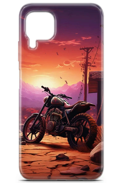 Uvilda Huawei P40 Lite Uyumlu Otomoto 14 Tpu Border Cross Motor - 2