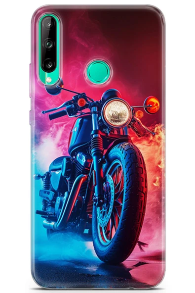 Uvilda Huawei P40 Lite E Uyumlu Otomoto 18 Uv Silikon Geve Motorsiklet