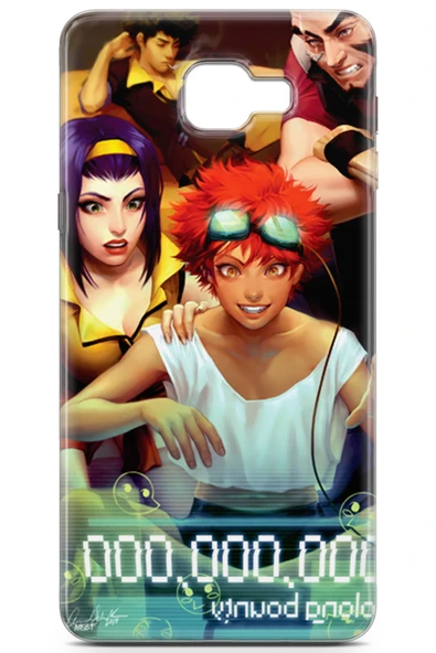 Uvilda Samsung Galaxy A7 2016 Uyumlu Manga 37 Baskılı Telefon Kabı Amanda Schank Cowboy - 2