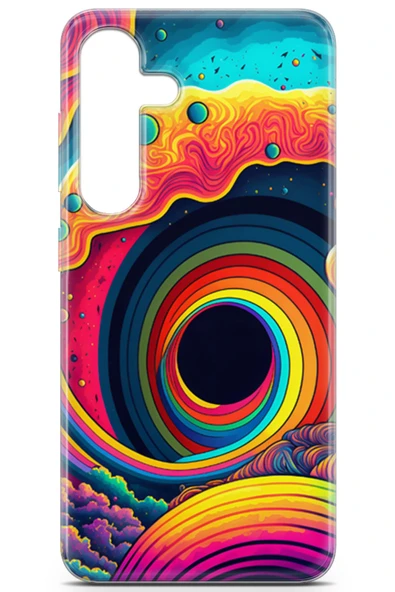 Uvilda Samsung Galaxy S24 Plus Uyumlu Renkler 12 Ultra Hd Renk Sarmal Mavi - 2