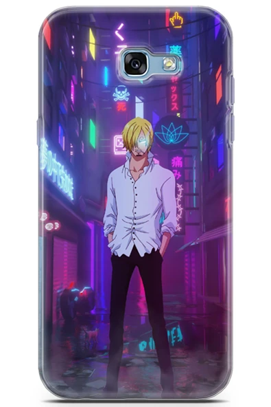 Uvilda Samsung Galaxy A7 2017 Uyumlu Manga 33 Telefon Kabı One Piece Sanji