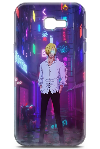 Uvilda Samsung Galaxy A7 2017 Uyumlu Manga 33 Telefon Kabı One Piece Sanji - 2