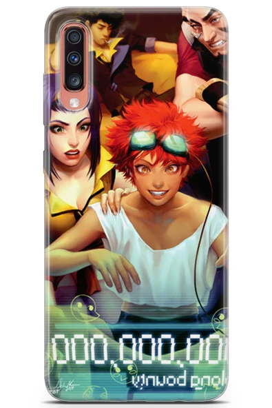 Uvilda Samsung Galaxy A70 Uyumlu Manga 37 Koruma Kılıfı Amanda Schank Cowboy