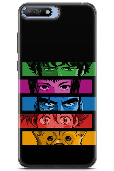 Uvilda Huawei Y6 2018 Uyumlu Anime 34 Hd Baskı Cowboy Bebop