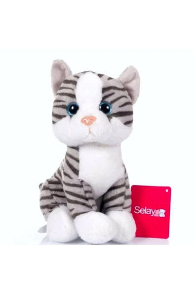Şeker Adası Sevimli Peluş Kedi 28 Cm - En Güzel Hediyelik