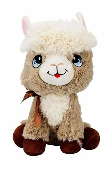 Şeker Adası Sevimli Büyük Boy Peluş Lama Oyuncak Uyku & Oyun Arkadaşı 30 Cm Sunman Mama
