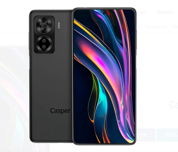 CASPER VIA X40 256 Gb 8 Gb Ram Gece Siyahı (AMOLED EKRAN)