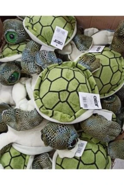 Şeker Adası Sevimli Peluş Kaplumbağa--skradapelus55 - Resim 2