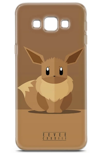 Uvilda Samsung Galaxy A8 2016 Uyumlu Pokemon 40 Telefon Kabı Eevee Pokemon - 2