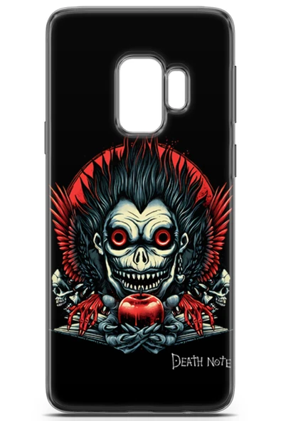 Uvilda Samsung Galaxy S9 Uyumlu Anime 23 Telefon Kabı Death Note Ryuk I - 2