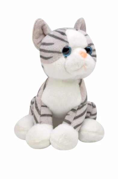 Şeker Adası Sevimli Peluş Kedi 28 Cm - En Güzel Hediyelik - Resim 2