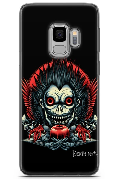 Uvilda Samsung Galaxy S9 Uyumlu Anime 23 Telefon Kabı Death Note Ryuk I