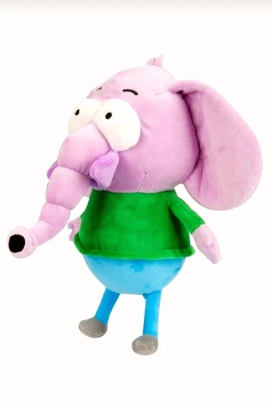 Şeker Adası Kral Şakir Peluş Kahraman Necati Fil Oyuncak 30 Cm Uyku Ve Oyun Arkadaşı - Resim 2