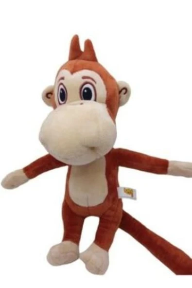 Şeker Adası Lisanslı Kukuli Sevimli Sesli Müzikli Maymun 35 Cm-çizgi Film Kahramanı - Resim 2